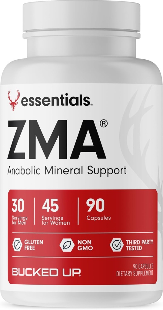 Kapsule ZMA, anabolična mineralna podpora - zbita esencialna sredstva (30-45 serviranja, 90 kapsul)
