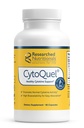 Researched Nutritionals CytoQuel - Cytokine Support Supplement - Vegan Formula with CurcuWIN Turmeric, NAC, EGCG, DeltaGold® Tocotrienols & Trans-Resveratrol (90 ct)