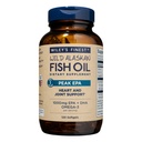 Wiley's Finest Wild Aljaska Fish Oil Peak EPA - Trojna moč EPA & DHA dodatek - 1000mg ribje olje - Omega-3s za skupno zdravstveno podporo - 120 Softgels (120 Servings)