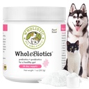 Velistični hišni ljubljenčki Organics HoleBiotics - Dnevni pasji probiotiki za digestivno zdravstveno podporo in imunski boost - 9 sevi - Prebiotiki in probiotiki za pse in mačke - Gut Zdravje za pse - 1 Oz - 28 Scoops