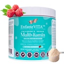 Vse v One Kids Vitamini, 90 Day Supply, Powder Multivitamin s probiotiki, Imunska podpora, Gut Health, Vegan D3, Sugar Free, Non GSO, Natural Flavor, Zdravnik Formulated, Daily Nutrition