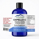 Expello-C - Ultimate Cellular Detox – Cleanse and Detox – Echinacea, Goldenseal & Red Clover dodatek – Alkohol-free Liquid Jetra čiščenje, Ledvično čiščenje in sistem za povečanje, 16 Fl Oz.