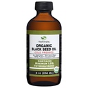 Organsko olje črnega semena - USDA Certified Hladno stisnjena steklena steklenica več kot 1,5% Thymokinon 3X moč turška črna Cumin Nigella Sativa non-GMO 100% čisto črno olje (8oz Steklena steklenica)