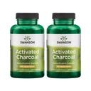 Swanson Aktiviran Charcoal - Naravni dodatek, ki podpira zdravo absorpcijo - pomaga w/Bloating in vzdrževanje regularnost Bowel - (120 kapsul, 520mg na serviranje) 2 paket