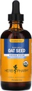 Herb Pharm Certified Organic Alkohol brez ovsenih semen Glicerit za podporo živčnega sistema - 4 Ounce