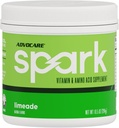 AdvoCare Spark - Energy Drink Mix - Vitamin & Aminokisline dodatek - Podpira energijo in fokus - Prenosna Imunska podpora - Sugar-free - Limeade (10