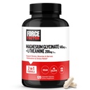 Sila Factor Magnezij + L-Theanin, Magnezij Bisglicinat Dopolnilo za podporo kosti, mišice, živci, Sprostitev, in Mood, Vegan, Brez želatina, Ne-GMO, 120 Zelenjavne kapsule