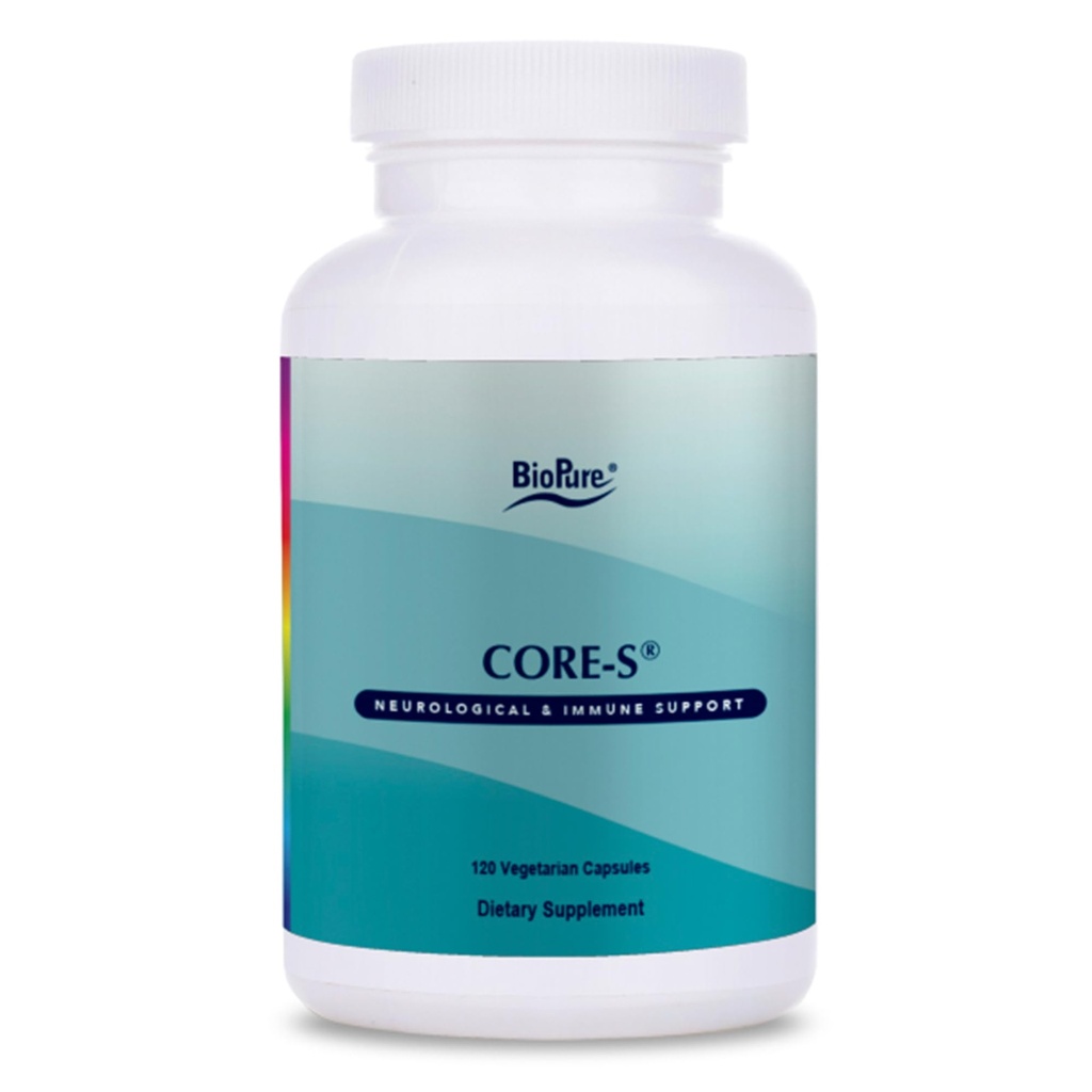 BioPure Core-S Mineral Supplement – visoko biološko razpoložljivi minerali, vitamini, aminokisline, in zelišča za podporo prehranskega vzdrževanja, Optimizacija Presnova, in spodbujanje splošno dobro počutje – 120 kapsul