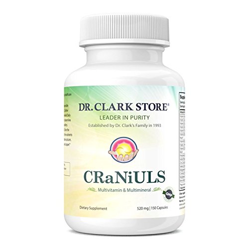 Dr. Clark Store CRaNiULS (več vitaminov in mineralov), 520 mg 150 kapsul želatine