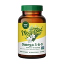 MegaFood Vegan Omega 3 6 9 - Burp-Less Supplement - 600 mg Nasadna omega 3 & 150 mg DHA na serviranje - srce, možgani, vizija in skupna podpora - ribje olje Alternative - 60 kapsul, 30