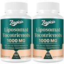 Vitamin E Tocotrienols - Liposomski Tocotrienols Dodatek 1000mg, Zelo Absorbljiva Delta Tocotrienol in Gama Tocotrienol za zdravje kosti, in antioksidant podporo, 120 Softgels