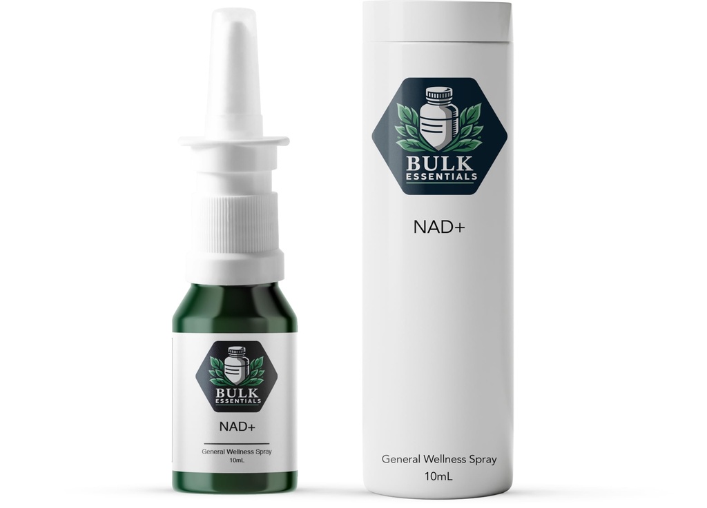 NAD+ Spray | 100 Sprays | Nicotinamide Adenine Dinucleotide | NAD+ | 100% Pure & USA Made | 2.5mg Per Spray to Support Wellbeing
