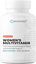 Ženske multivitaminski vitamini, dnevni vitamini za ženske z vitamini A, C, D, E, B-6 in B-12, energijska presnova, podpora kosti in imunskega sistema, 60 kapsul