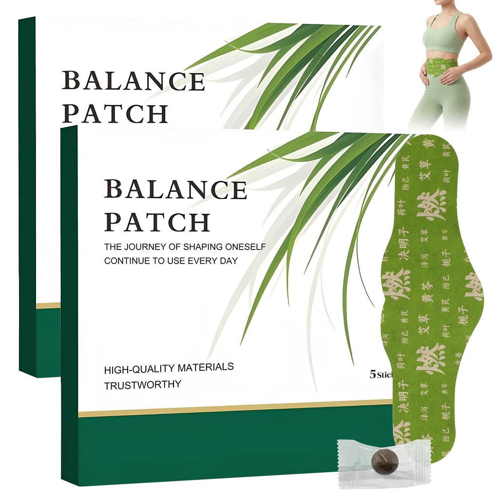2 Box Herbal Patch Pad Balance, Mugwort Zeliščni Navel Patches, dolgotrajna Trebušna Comfort(1 škatle 5 kos)
