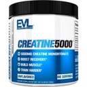 Evolution Nutrition Creatine 5000 - Podpira hitrejše okrevanje, rast in uspešnost mišic - Pre & Post Workout Powder - 5000mg Pure Creatine Monohidrat na postrežbo - 60 Serving - Nearomated