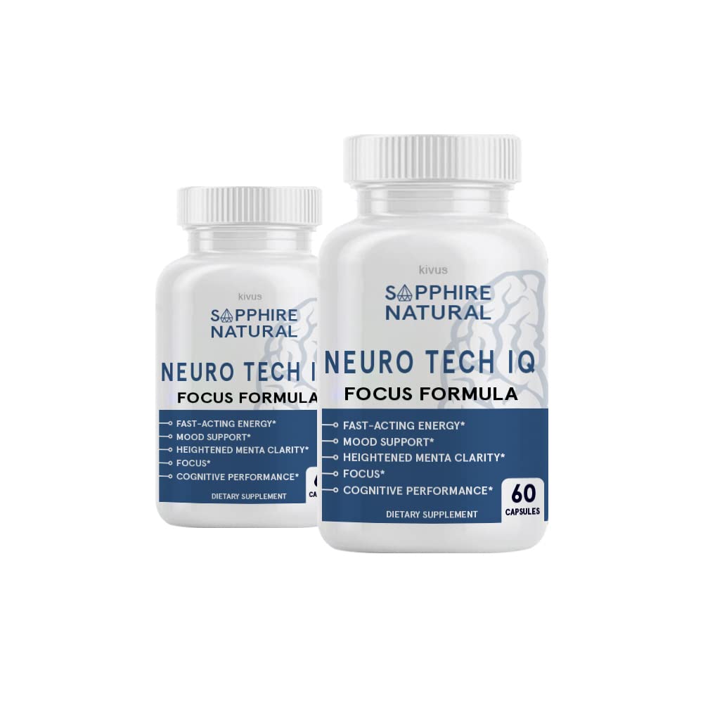 Neuro Tech IQ (2 pakiranji, 120 kapsul)
