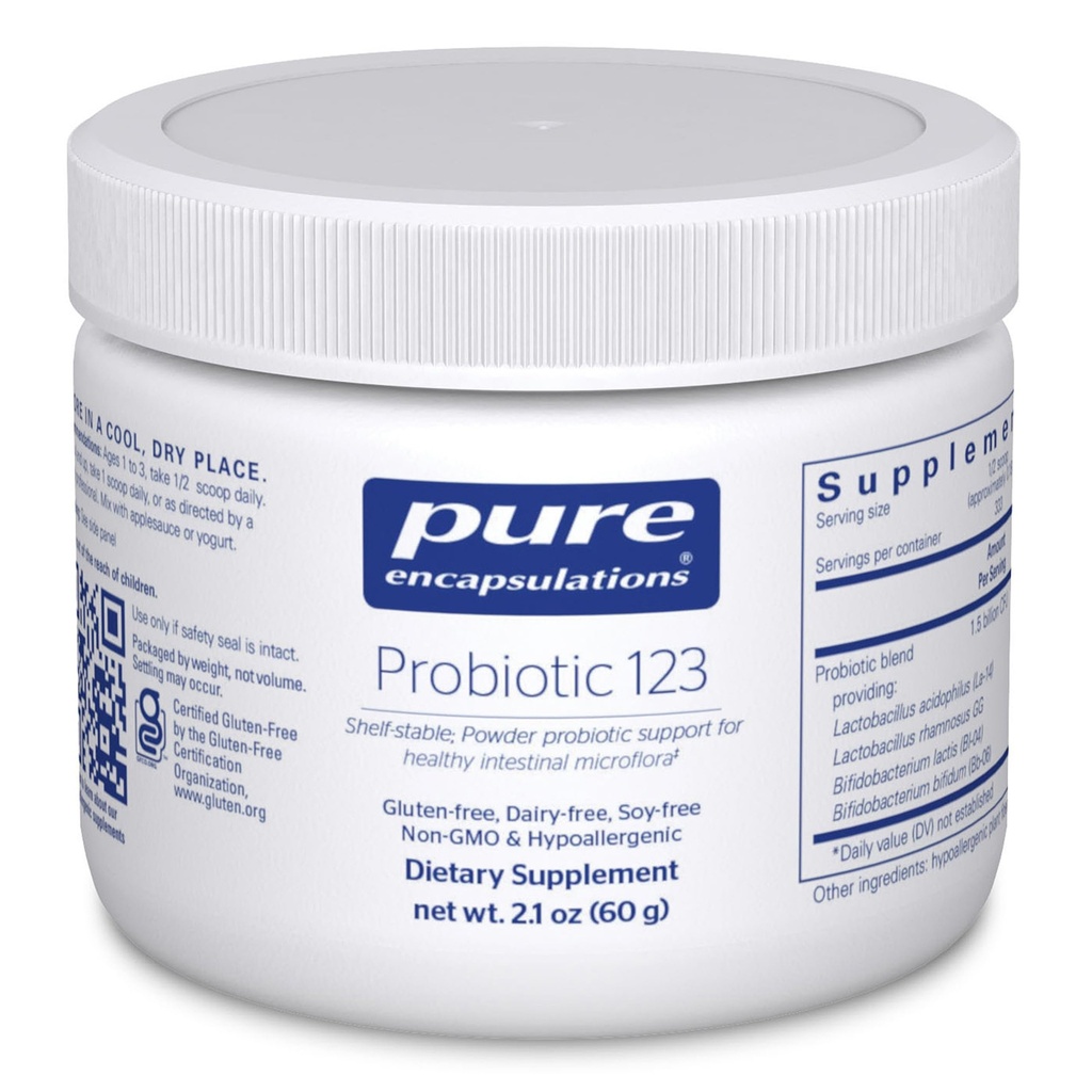 Čiste enkapsulacije Probiotik 123  Ounce