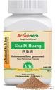 Shu Di Huang - Rehmannia koren (predelan) 3,3x Zgoščeno zrnje 100 gramov zdravila Active Herb