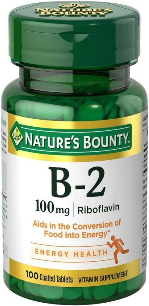 Bounty vitamin B-2 100 mg, 100 tablet (paka 12)