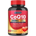 CoQ10 200 mg s PQQ & Shilajit - visoka absorpcija z Bioperinom Koencim Q10 dodatki - močan antioksidant za zdravje srca in možganov in energijsko proizvodnjo - 120 Veggie kapsul