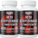 1400 mg Beta Ecdysterone in Turkesterone dopolnila, maksimaliziranih 98% Beta Ecdysterone & 20% Turkesteron Extract za mišično maso, moč, protein sinteza, 120 kapsul