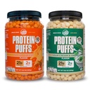 Twin Peaks Low Carb, Keto Prijazni proteini Puffs Combo Pack, 1 Jug Sour Cream Flavor Puffs + 1 Jug Nacho sir Flavor Puffs