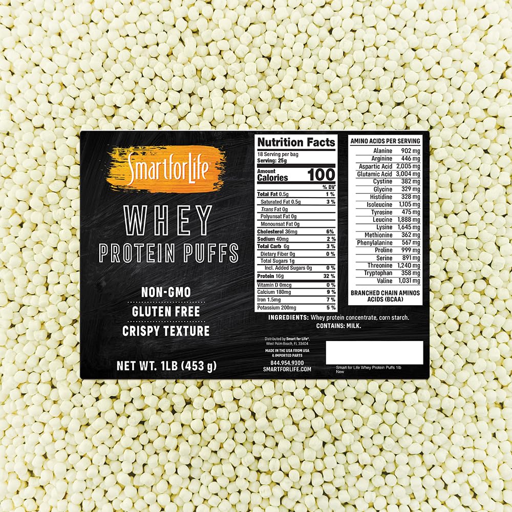 Smart for Life Whey Protein Puffs 