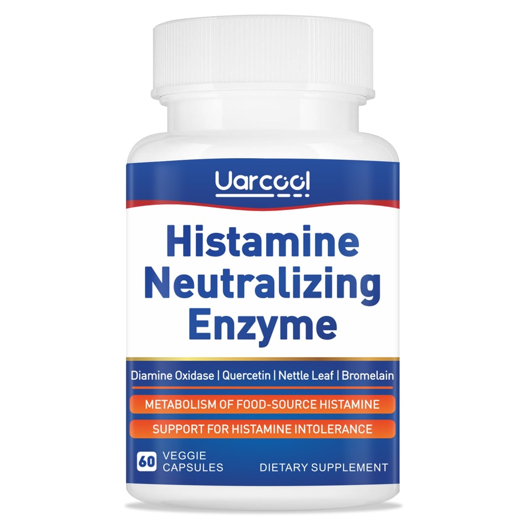 DAO Enzyme Supplement Histamin Diamin Oksidaza dopolnilo za gladko prebavo - Made in USA - 60 Softgels