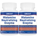DAO Enzyme Supplement Histamin Diamin Oksidaza Dodatek za gladko preperevanje - Made in USA - 60 Softgels (2 steklenici)