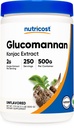 Nutricost Glukomannan prašek 500 Grams
