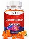 VAITE Glucomannan Gumies 2000mg – Amorfophallus Konjac Root Extract – Rastlinsko-based Daily Fiber Podpora – Vegan Soluble Fiber dodatek – Gluten-free, Soy-free – 60 Gumies – Enostavno za žvečenje