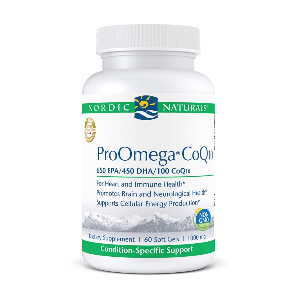 ProOmega CoQ10 1000mg 60 softgels
