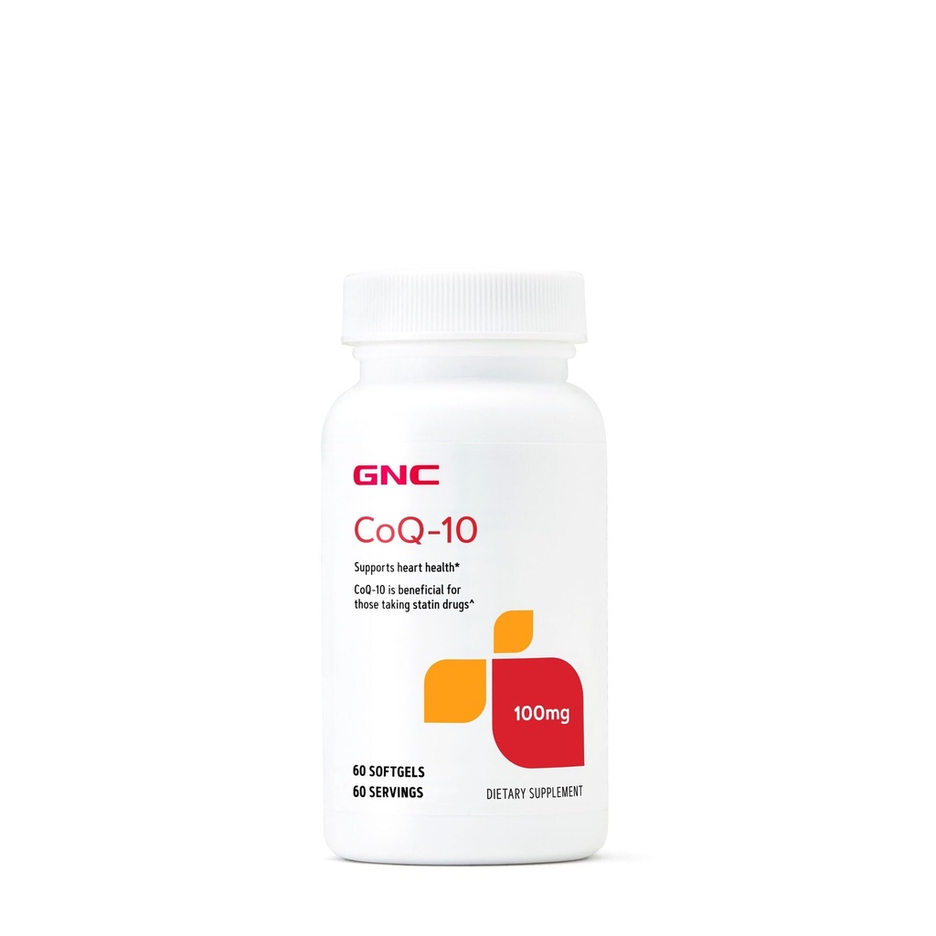 GNC CoQ10 100mg dodatek, Podpira zdravje srca, 60 Serving