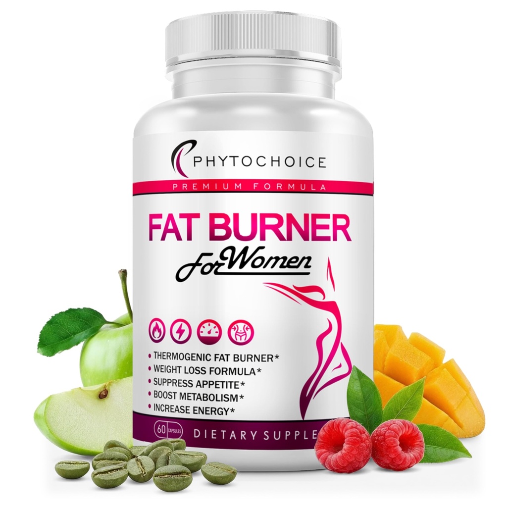 Belly Fat Burner za ženske – močno hujšanje tablete, ki tarče trpežno trebuh in visoko maščobo – termogena presnova Booster, Appetite Supressan in napihnjenost Relief – Napredno Slimming Formula