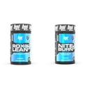 BPI Sports RoxyLean Extreme Fat Burner & Nite Burn Night Time Fat Burner & Podpora za spanje, 60Count & 30 Servings