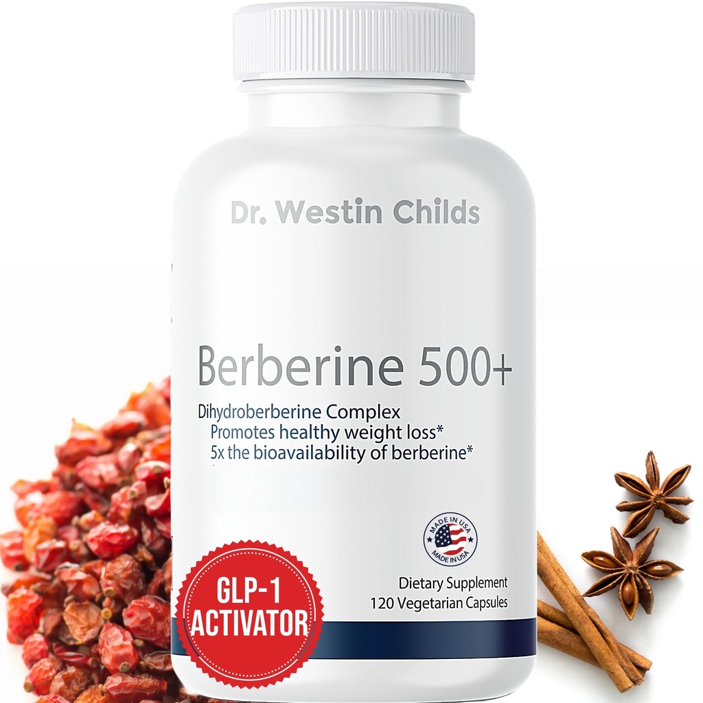 Dr. Westin Childs Dihidroberbererin Dodatek 200 mg za ženske in moške, kardiovaskularni, Gut, ščitnica, in Imunska podpora z alfa lipoična kislina - Lahko 5X bolj učinkovito kot Berberine HCL 