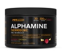 PEScience Alphamine Termogenski Predworkout, Maščoba gorenje PreWorkout Energy Powder z L-karnitin, malina limonada, 60 Scoops