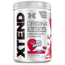 Xtend Original BCAA Powder, 7g BCAA in 2,5g L-glutamina za mišično regeneracijo Hidracija in lean Muscle, Sugar Free Intra and Post Workout Napitek z elektroliti, Cherry Airheads, 30 Serving