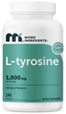 Mikro sestavine L-tirozin 1.000 mg na serviranje, 240 kapsul 