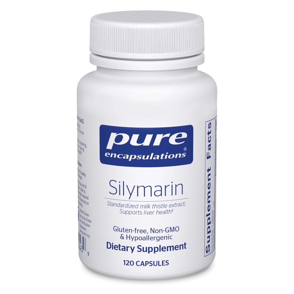 Čiste enkapsulacije Silymarin - 250 mg Mlečni osat na kapsulo - Podpora za zdravje jeter - dopolnilo antioksidantov - ne- GMO & Vegan - 120 kapsul