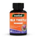 Milk Thistle dodatek,60 Kapsule, Jetrna podpora dodatek, Vegan, Ne-GMO