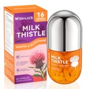 Jetrna čistila Detox za ženske: Mlečni osat z Dandelion za podporo jeter, Inozitol & Glutation za antioksidant Metabolično zdravje Non-GMO 60 Kapsule
