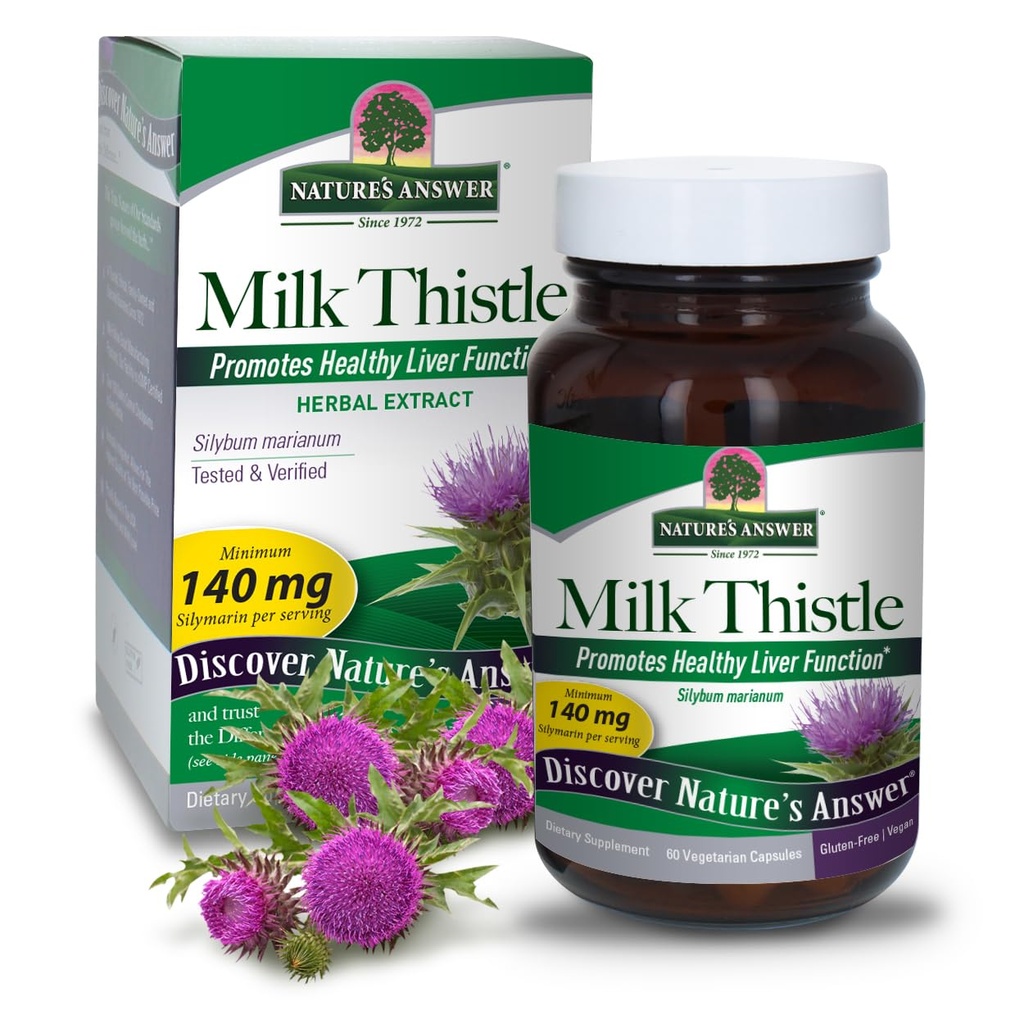 Milk Thistle, 60 vegetarijanskih kapsul