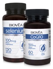 BIOVEA Coenzyme Q10 & Selenium Value Pack