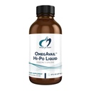 Designs for Health OmegAvail Hi-Po Liquid - Visoka koncentracija 1500mg EPA 1500 DHA - Triglicerid Omega 3 Fish Oil Heart Heart & Brain Supplements - Natural Lemon Flavor (8oz)