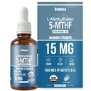 Organski L-metilfolat 15 mg + metil B12 1000mcg tekoče kapljice-60 Servisi