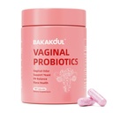 BAKAKOUL Vaginalni probiotik s prebiotiki & Lactobacillus Probiotic Mešanica pH Ravnotežje za ženske,Vaginalni zdravstveni dodatek,Zmanjša vaginalno Odor & Vaginalna Flora,100 Število (Pack of 1)