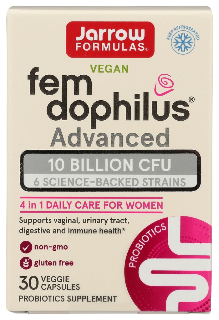 Jarrow Formule, Fem Dophilus Advanced, 30 Count