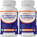 Vitamat Lactobacillus Plantarum - 20 milijard na DR kapsulo - 60 Count - Prebavna podpora - izdelano s prebiotičnim Inulin Fiber-2 paketom