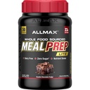 ALLMAX Nutrition MealPrep Lite Cele hrane Beljakovine v prahu, Dairy-free, Keto-prijateljski, 23g Beljakovine, 30 Servisi (Dvojni čokoladni preliv)